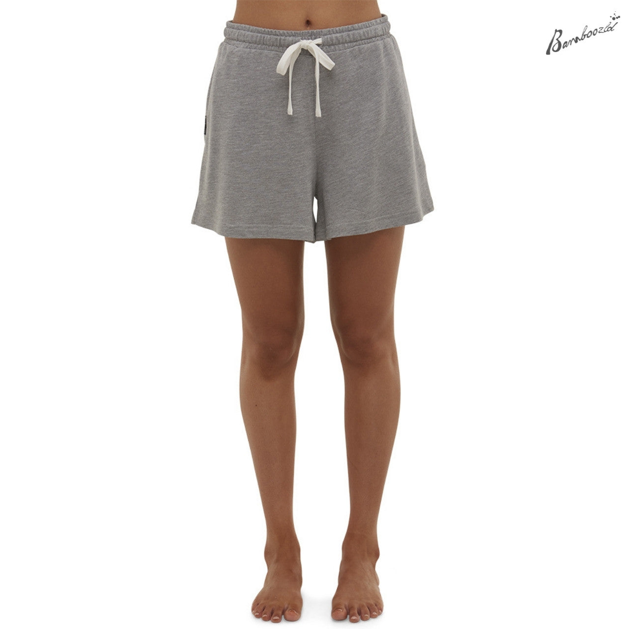 Women's Bamboo Jersey Sleep Shorts - Grey