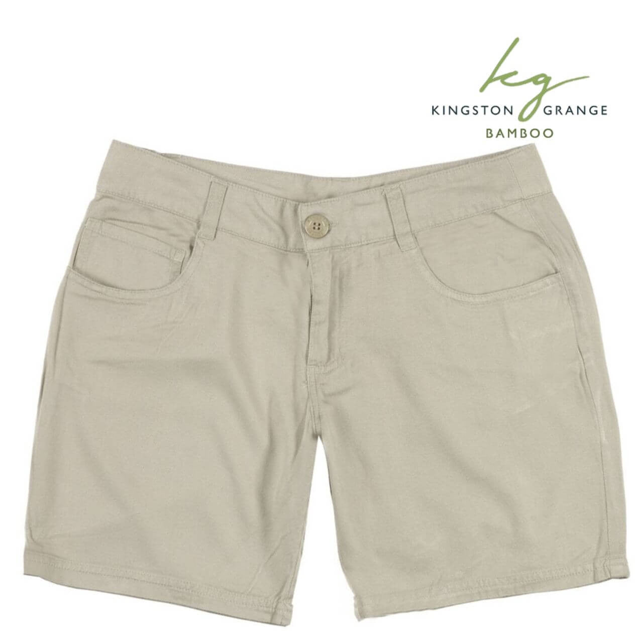 Women's Bamboo Shorts - Stone