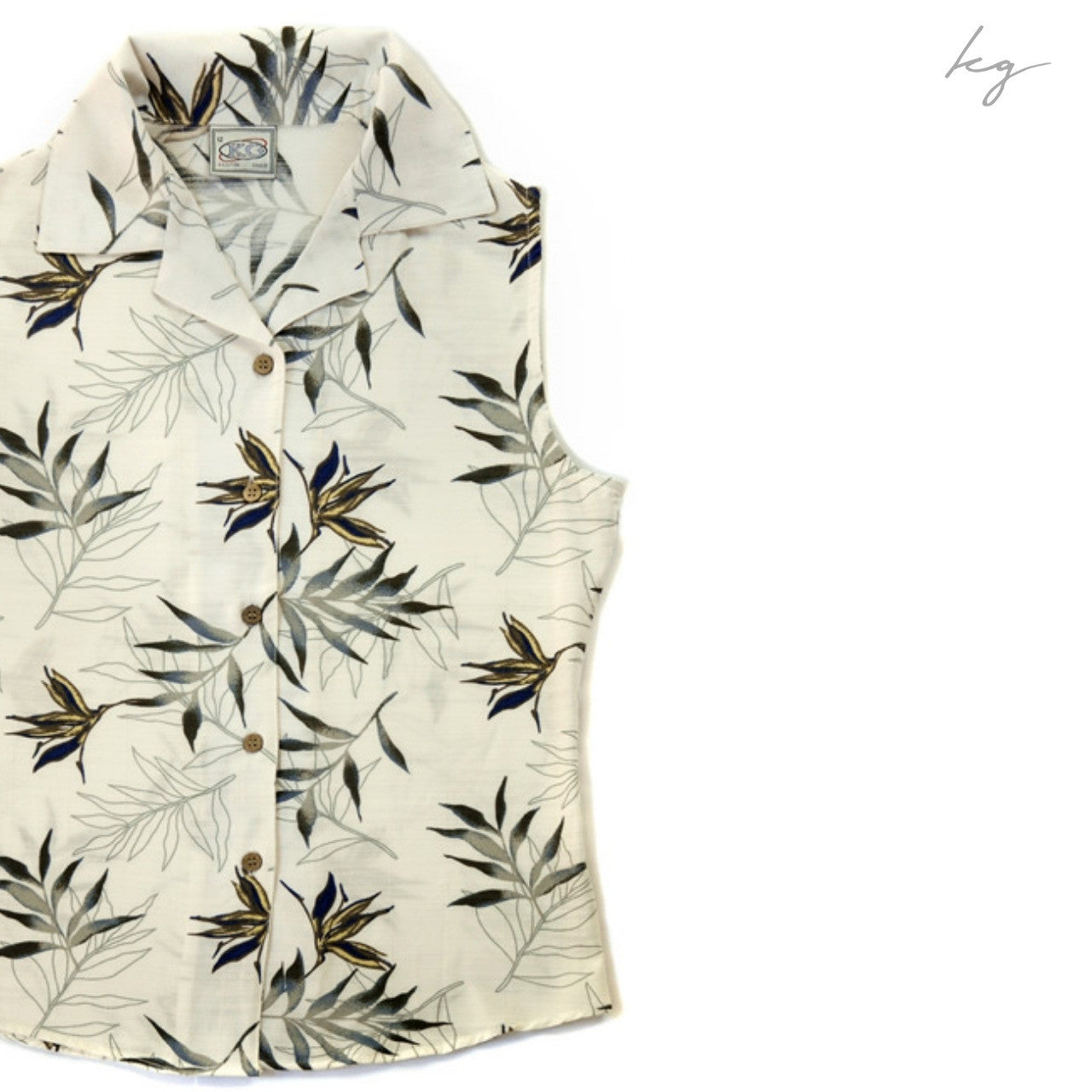 Sleeveless Shirt - Fern