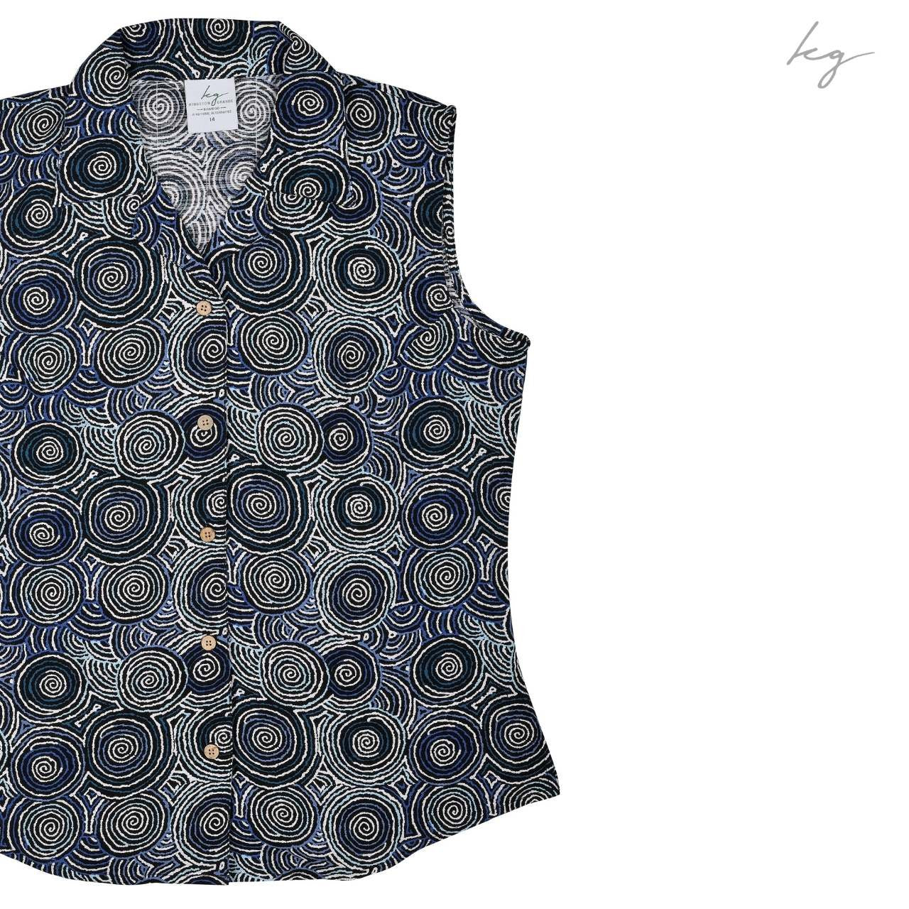 Sleeveless Shirt - Mina Mina