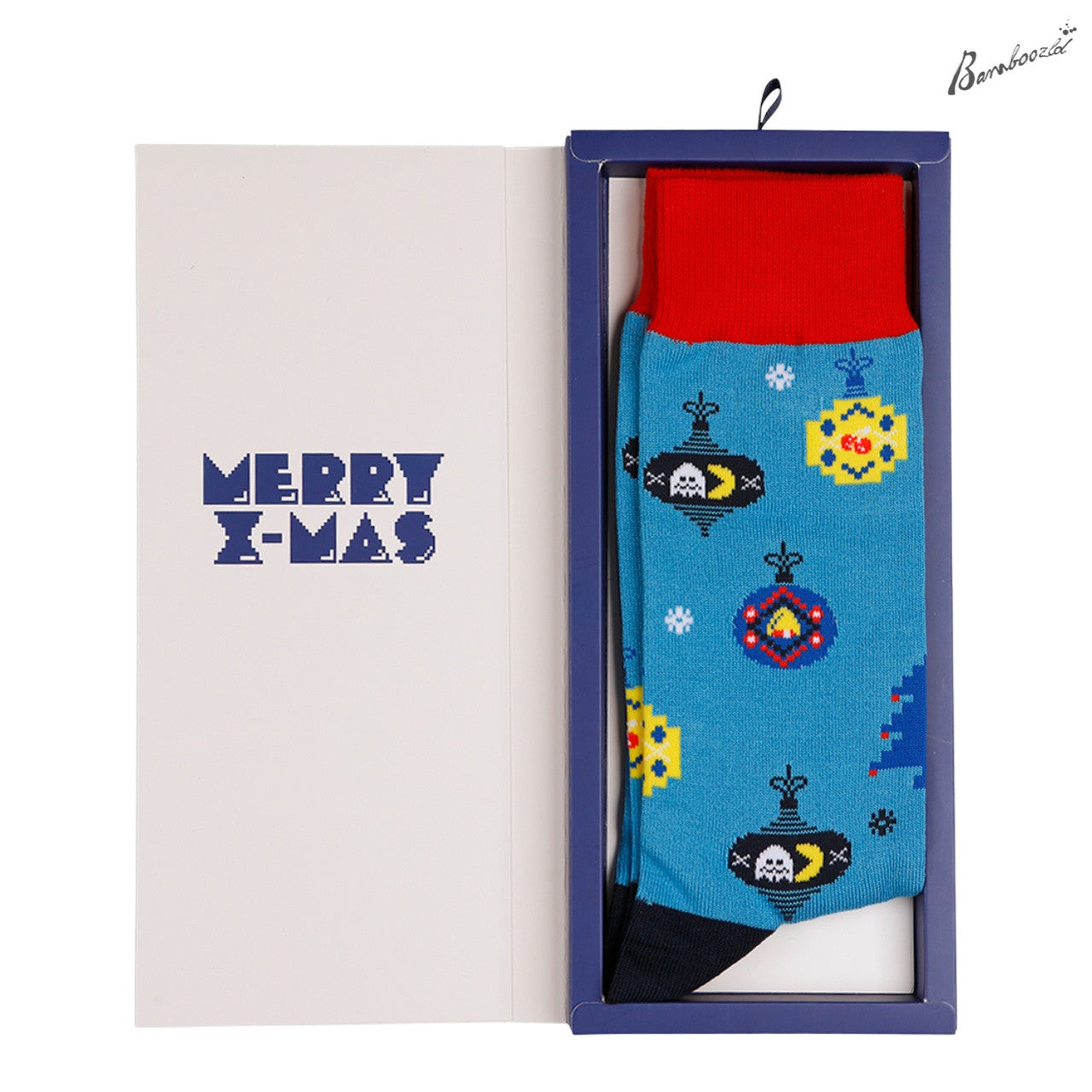 Bamboozld Sock Gift Card - Xmas Pac-Man
