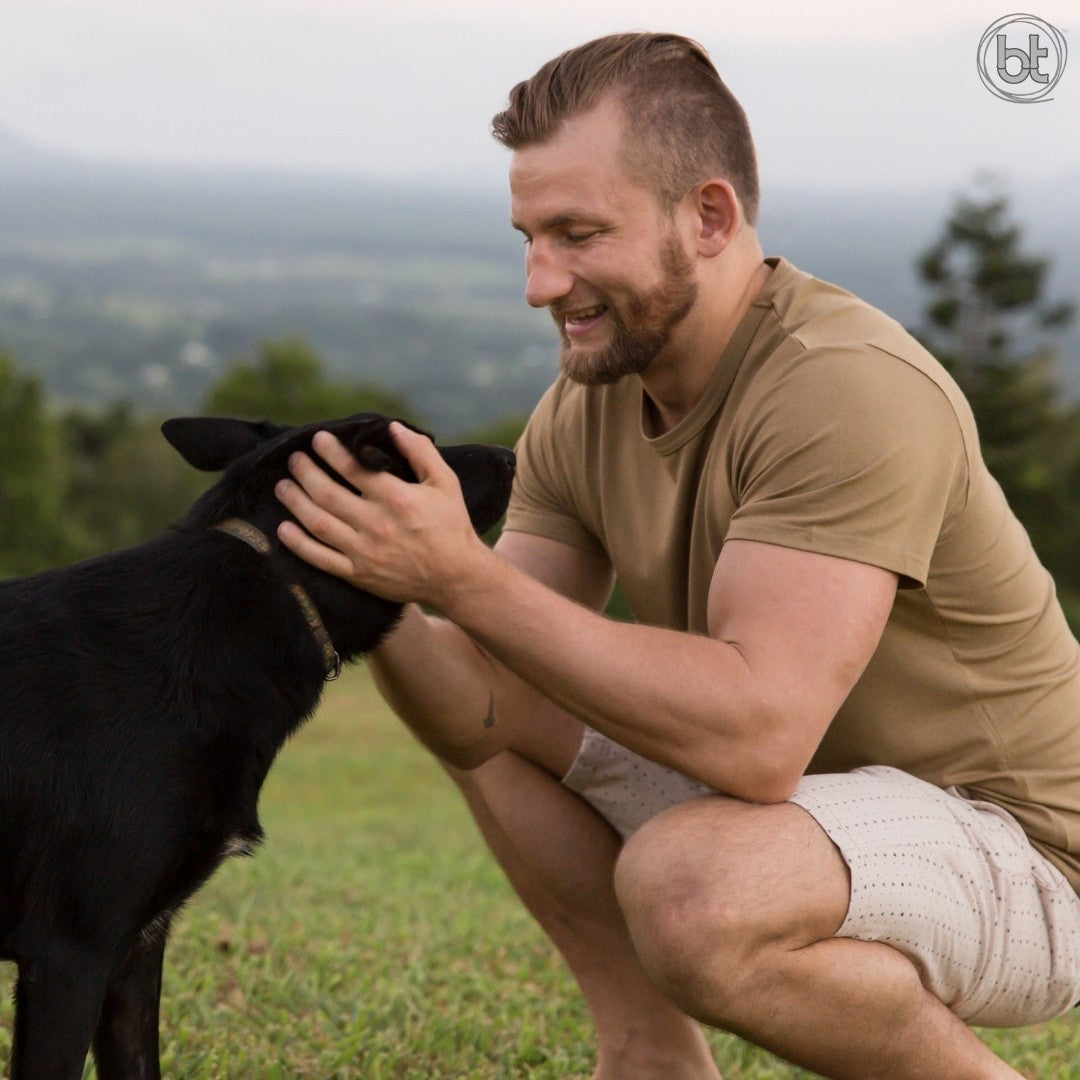 Men's Bamboo Tee - Tan