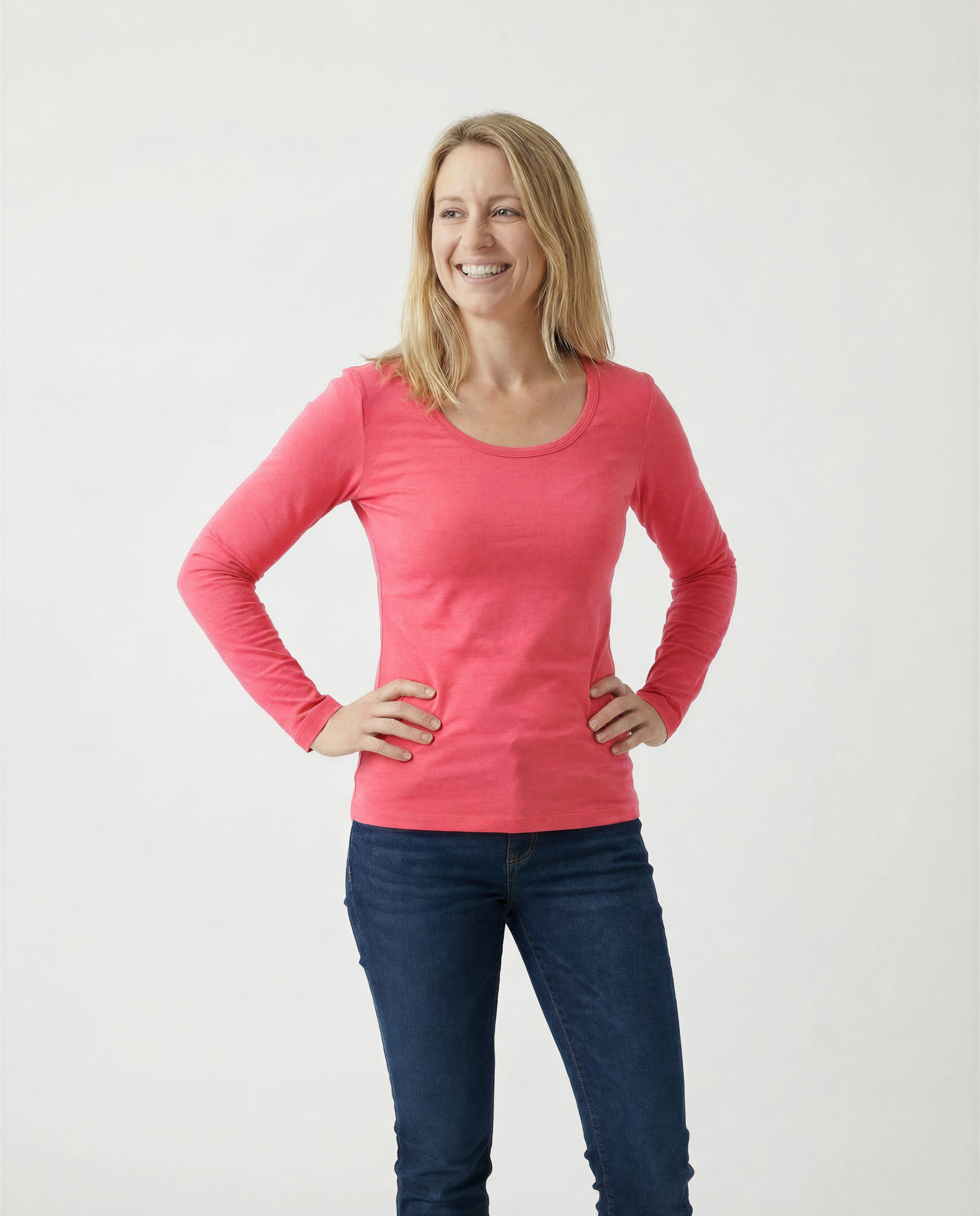 Bamboo Long Sleeved Teeshirt | Slim Fit
